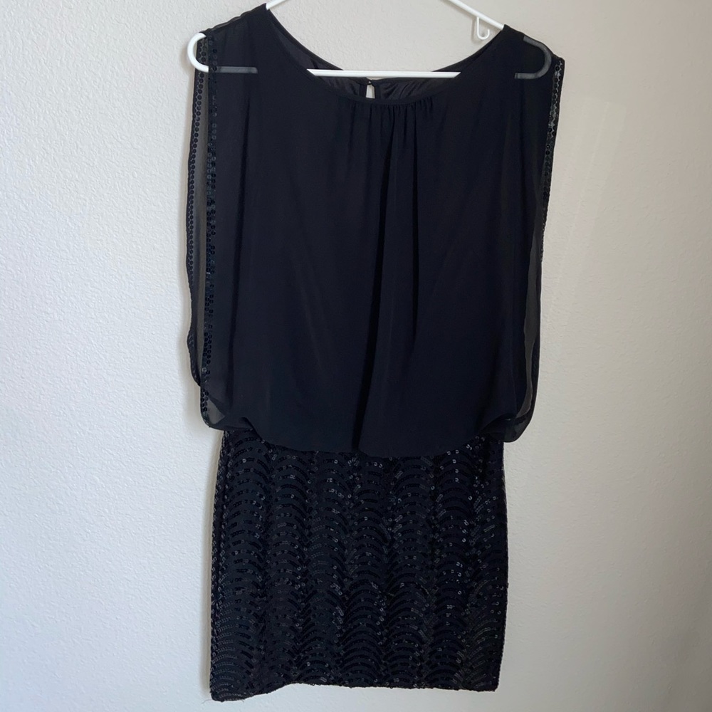 Nordstrom Cocktail Black Sleeveless Dress